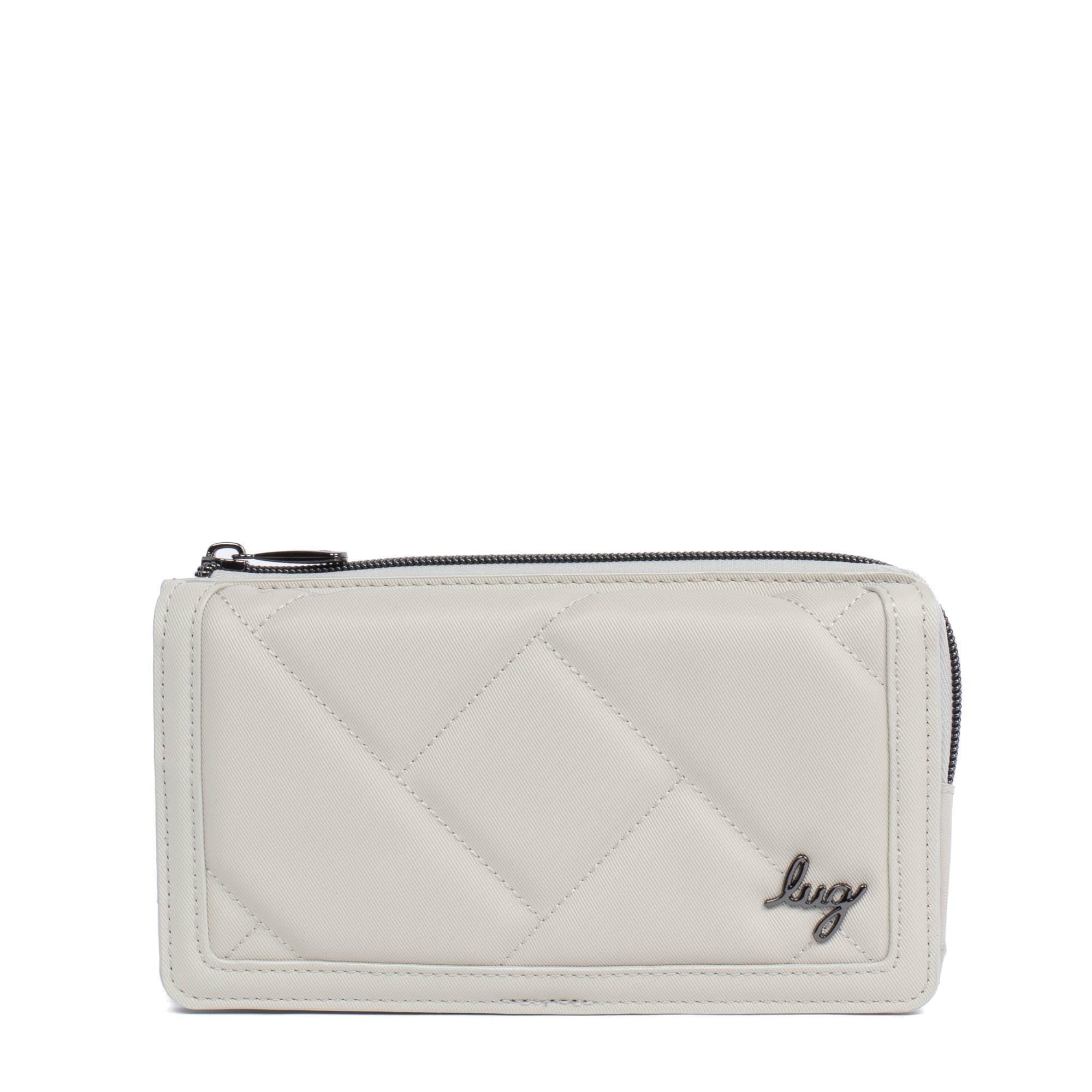 Surrey Satin Luxe VL RFID Wallet - PEBBLE - SurreySatin_PebbleSatinVL_01